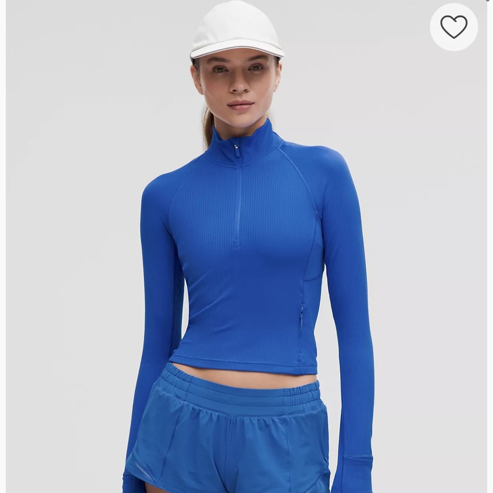 Lululemon it’s Rulu Cropped Half Zip